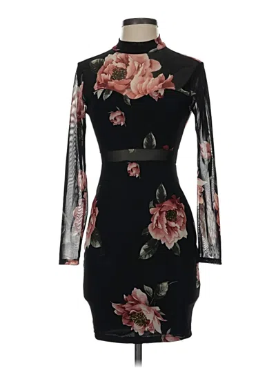 Pre-owned Charlotte Russe Cocktail Dress In Black