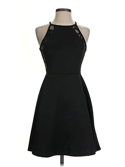 Pre-owned Charlotte Russe Cocktail Dress In Black