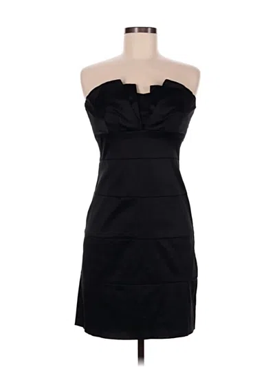 Pre-owned Charlotte Russe Cocktail Dress In Black