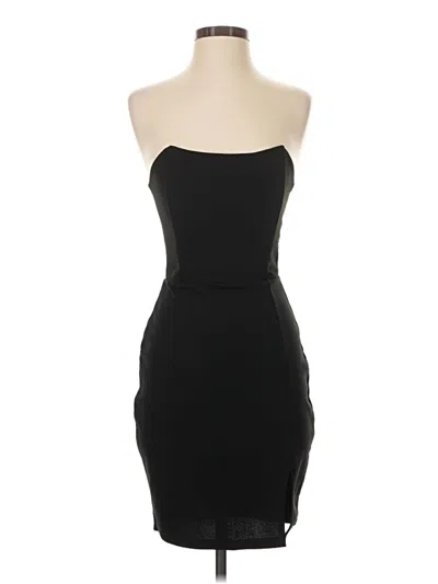 Pre-owned Charlotte Russe Cocktail Dress In Black