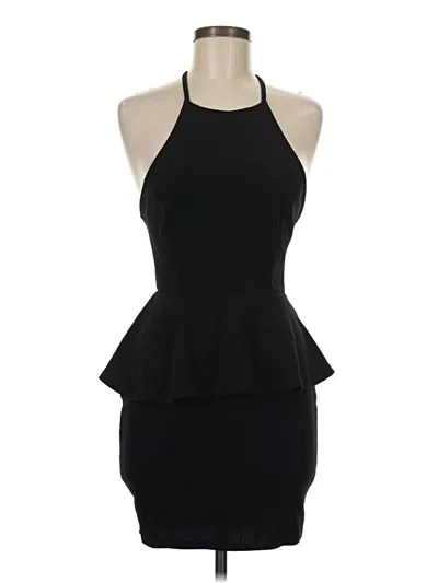 Pre-owned Charlotte Russe Cocktail Dress In Black