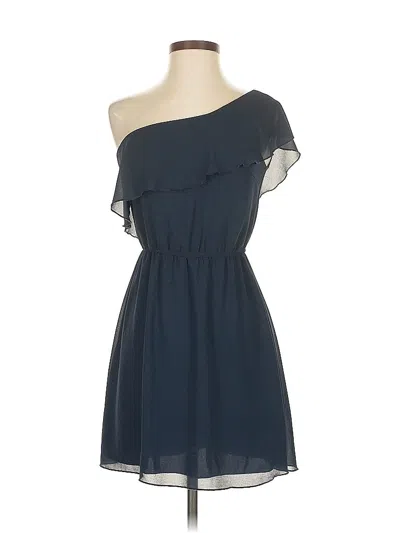 Pre-owned Charlotte Russe Cocktail Dress In Blue