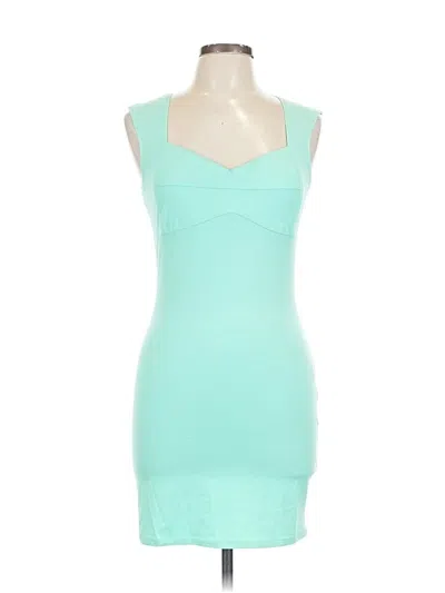 Pre-owned Charlotte Russe Cocktail Dress In Blue