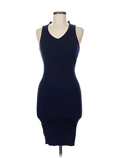 Pre-owned Charlotte Russe Cocktail Dress In Blue