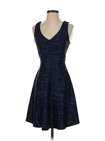 Pre-owned Charlotte Russe Cocktail Dress In Blue