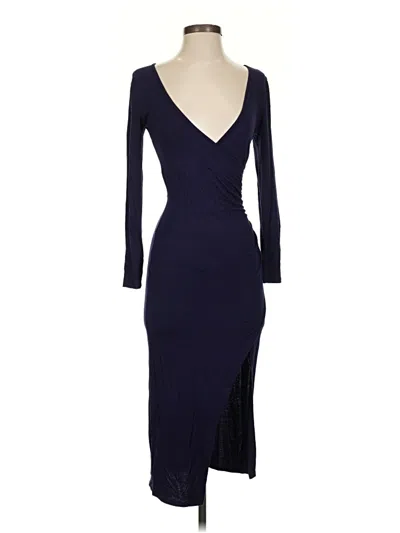 Pre-owned Charlotte Russe Cocktail Dress In Blue