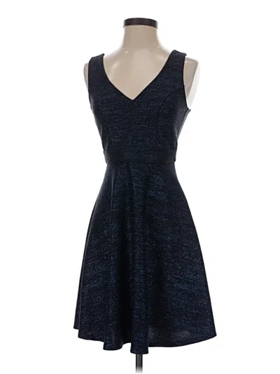 Pre-owned Charlotte Russe Cocktail Dress In Blue