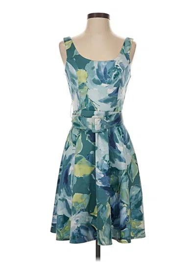 Pre-owned Charlotte Russe Cocktail Dress In Blue