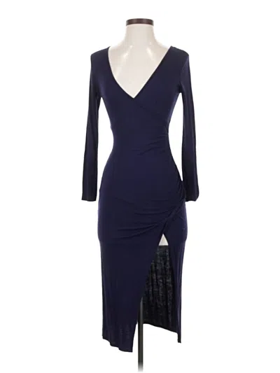 Pre-owned Charlotte Russe Cocktail Dress In Blue