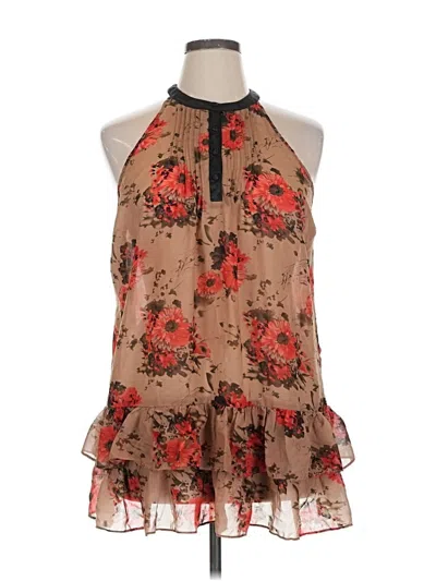 Pre-owned Charlotte Russe Cocktail Dress In Brown