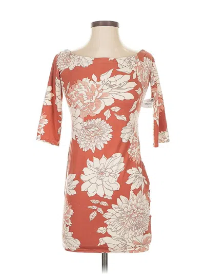 Pre-owned Charlotte Russe Cocktail Dress In Orange
