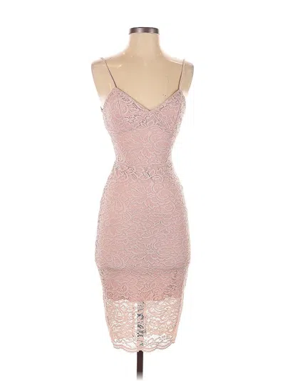 Pre-owned Charlotte Russe Cocktail Dress In Pink