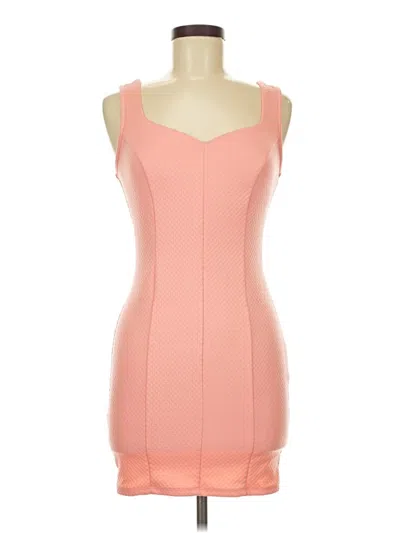 Pre-owned Charlotte Russe Cocktail Dress In Pink