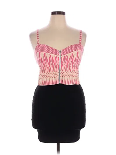 Pre-owned Charlotte Russe Cocktail Dress In Pink