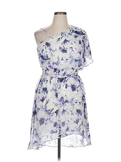 Pre-owned Charlotte Russe Cocktail Dress In Purple