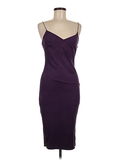 Pre-owned Charlotte Russe Cocktail Dress In Purple