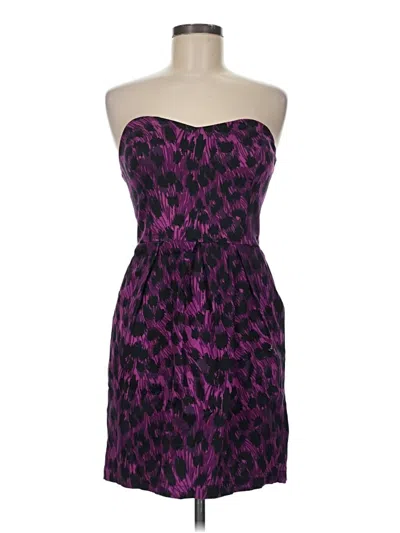 Pre-owned Charlotte Russe Cocktail Dress In Purple