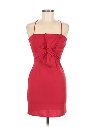 Pre-owned Charlotte Russe Cocktail Dress In Red
