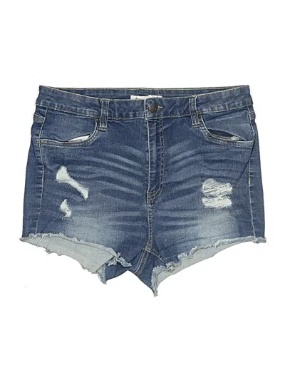 Pre-owned Charlotte Russe Denim Shorts In Blue