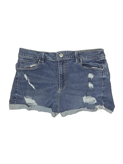 Pre-owned Charlotte Russe Denim Shorts In Blue