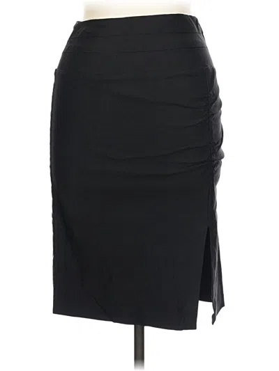 Pre-owned Charlotte Russe Formal Skirt In Black