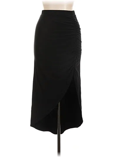 Pre-owned Charlotte Russe Formal Skirt In Black