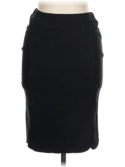 Pre-owned Charlotte Russe Formal Skirt In Black