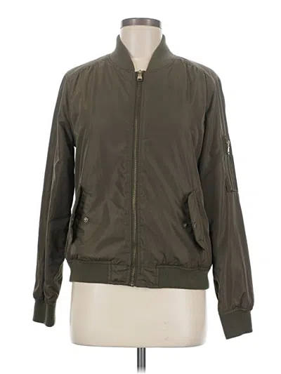 Pre-owned Charlotte Russe Jacket In Green