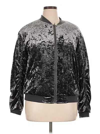 Pre-owned Charlotte Russe Jacket In Silver