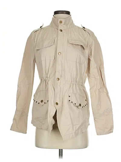 Pre-owned Charlotte Russe Jacket In Tan