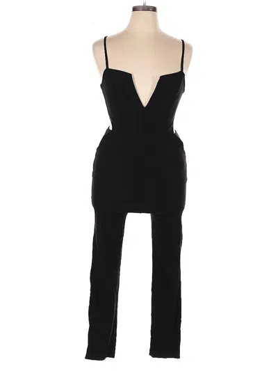 Pre-owned Charlotte Russe Jumpsuit In Black