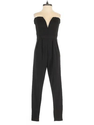 Pre-owned Charlotte Russe Jumpsuit In Black
