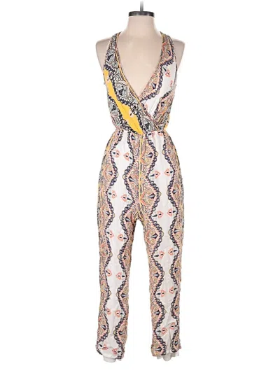Pre-owned Charlotte Russe Jumpsuit In Yellow