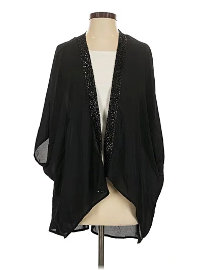 Pre-owned Charlotte Russe Kimono In Black