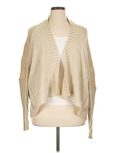 Pre-owned Charlotte Russe Kimono In Tan
