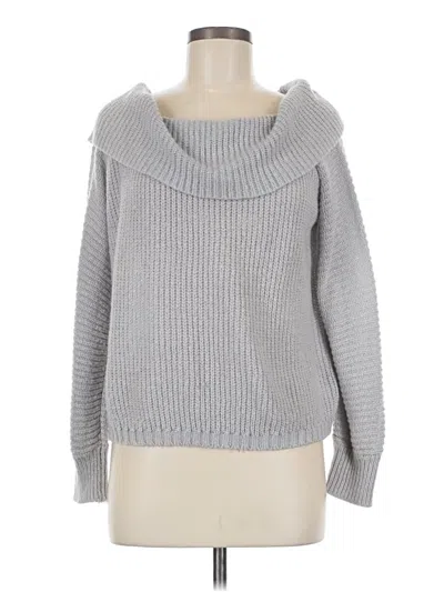Pre-owned Charlotte Russe Pullover Sweater In Gray