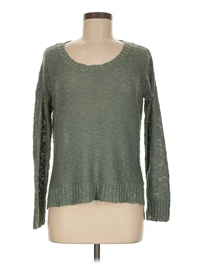 Pre-owned Charlotte Russe Pullover Sweater In Green