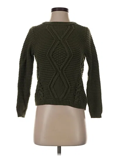 Pre-owned Charlotte Russe Pullover Sweater In Green