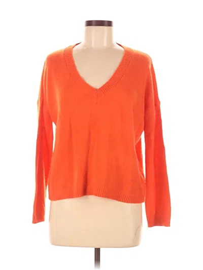 Pre-owned Charlotte Russe Pullover Sweater In Orange