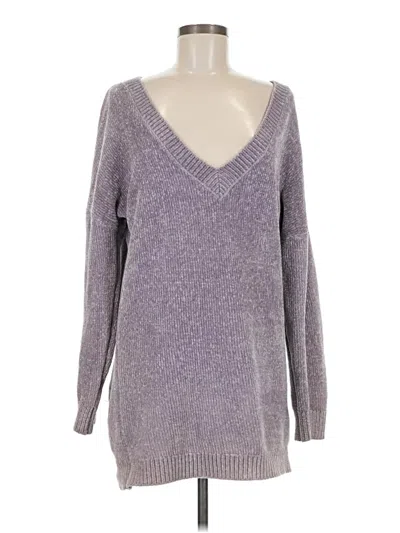 Pre-owned Charlotte Russe Pullover Sweater In Purple