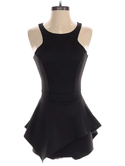 Pre-owned Charlotte Russe Romper In Black