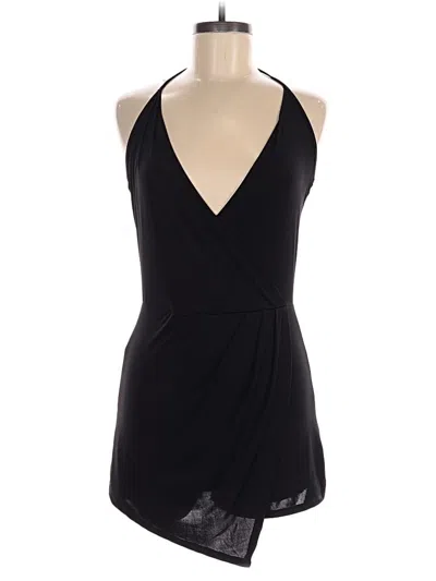 Pre-owned Charlotte Russe Romper In Black