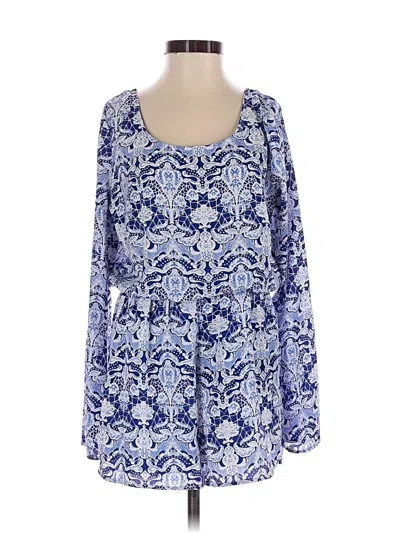 Pre-owned Charlotte Russe Romper In Blue