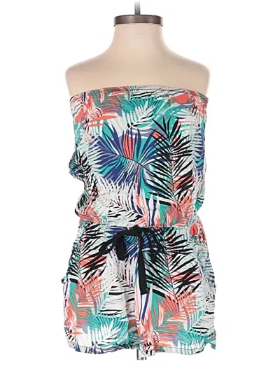 Pre-owned Charlotte Russe Romper In Blue