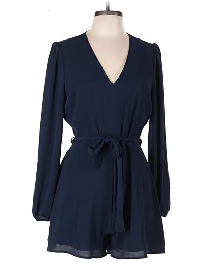 Pre-owned Charlotte Russe Romper In Blue