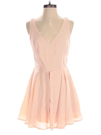 Pre-owned Charlotte Russe Romper In Pink