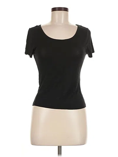 Pre-owned Charlotte Russe Short Sleeve T-shirt In Black