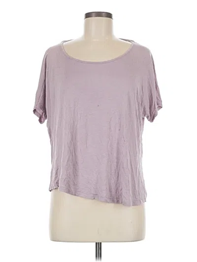 Pre-owned Charlotte Russe Short Sleeve T-shirt In Purple