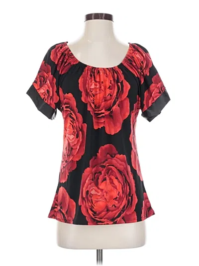 Pre-owned Charlotte Russe Short Sleeve T-shirt In Red