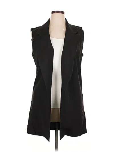 Pre-owned Charlotte Russe Sleeveless Blouse In Black